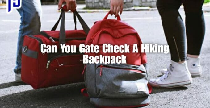Can You Gate Check A Hiking Backpack